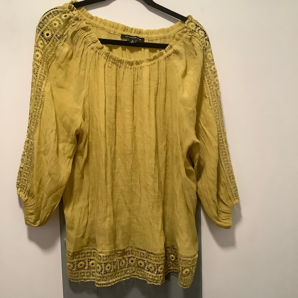 Zac & Rachel Blouse Size 1X Worn Once